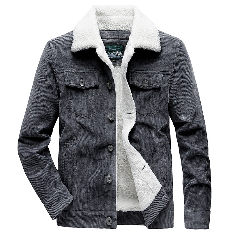 Veste Cuir Homme Hiver avec Doublure Sherpa Élégante