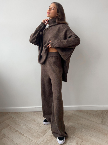 Pull Oversize Tricot Femme Confortable pour Détente
