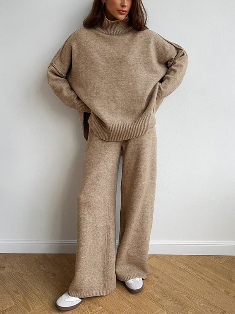 Pull Oversize Tricot Femme Confortable pour Détente - BerlinGlamour