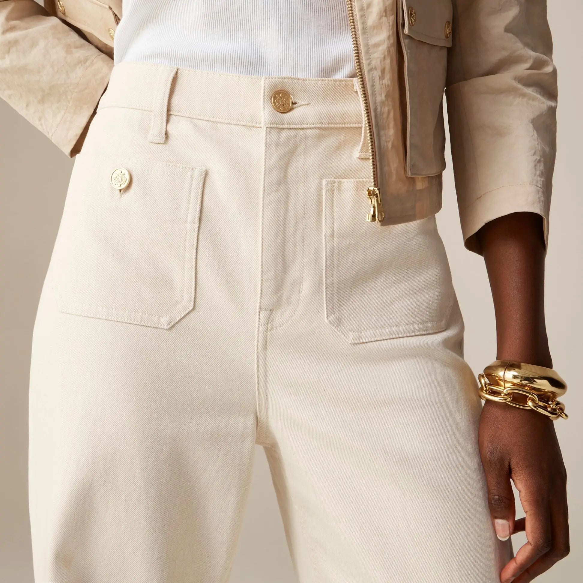 Mia | Komfortable Jeans mit weitem Bein Zendoo.de