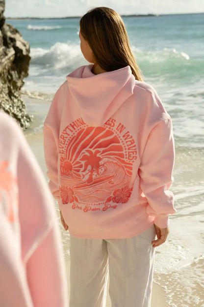 Sweat à Capuche Femme Oversize imprimé - BerlinGlamour