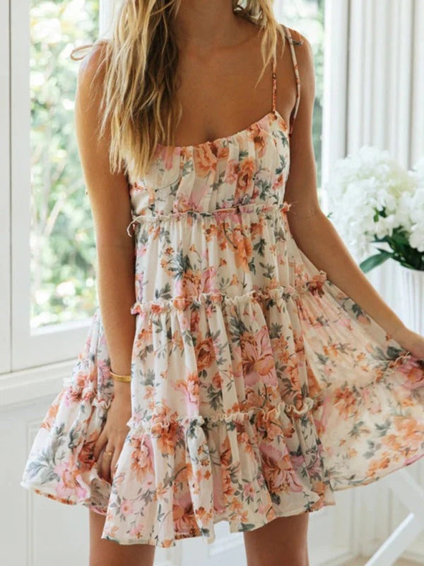 Robe Été Fleuri pour Femme Legère et Colorée - PanierRoyale