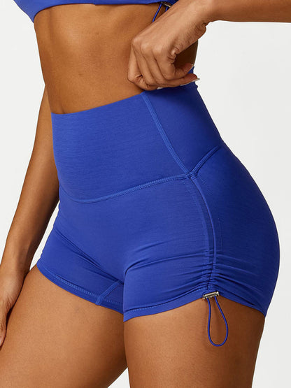 Shorts de Sport Haute Taille Élastiques pour Femme