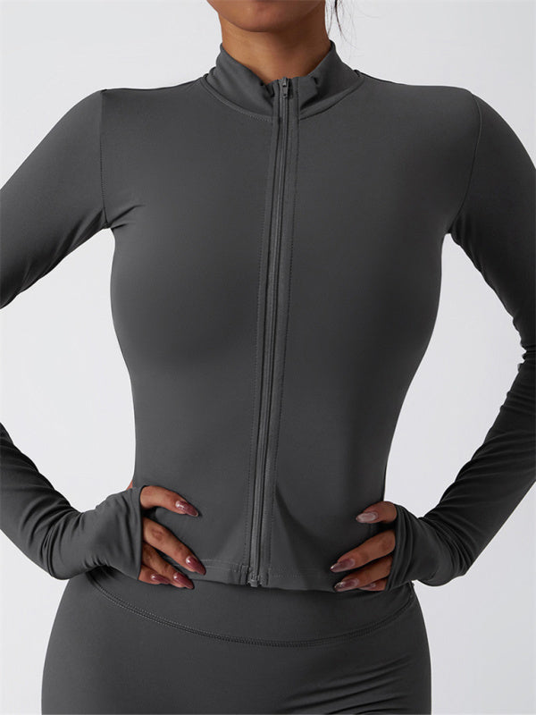 Blouson de sport homme long manches imperméable