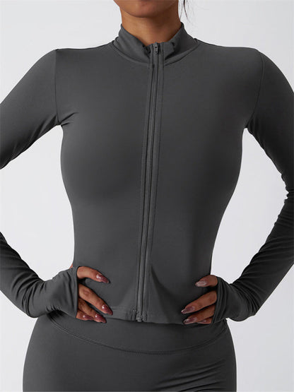 Blouson de sport homme long manches imperméable