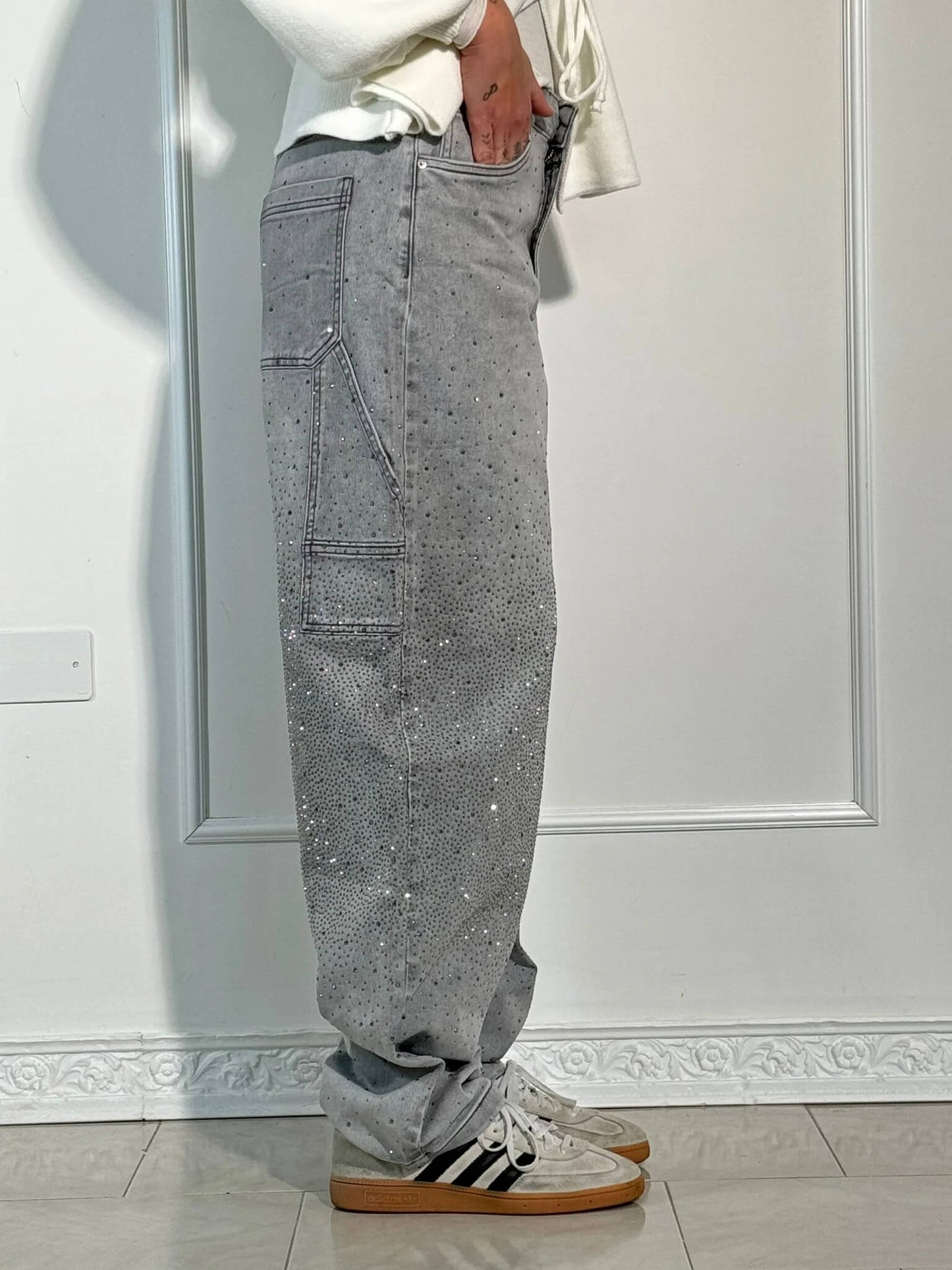 Pantalon Femme Largeur Confort Printemps