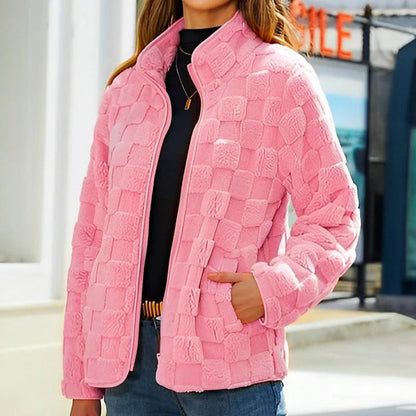 Veste Polaire Rose Douce et Féminine - PanierRoyale