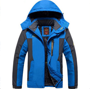 Blouson Homme Imperméable Rouge Hiver
