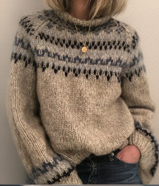 Pull Femme Hivernal Doux et Chaud - PanierRoyale