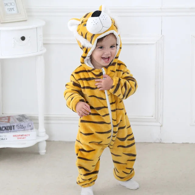 Costume Bébé Peluche Jungle Amusant