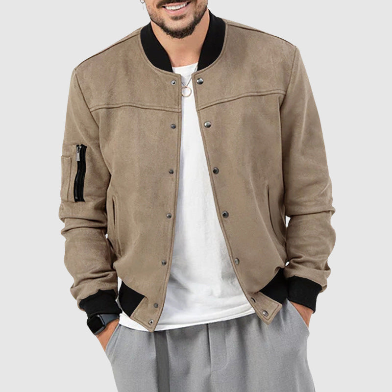 Veste Homme Hiver Étanche avec Capuchon et Poches Zippées