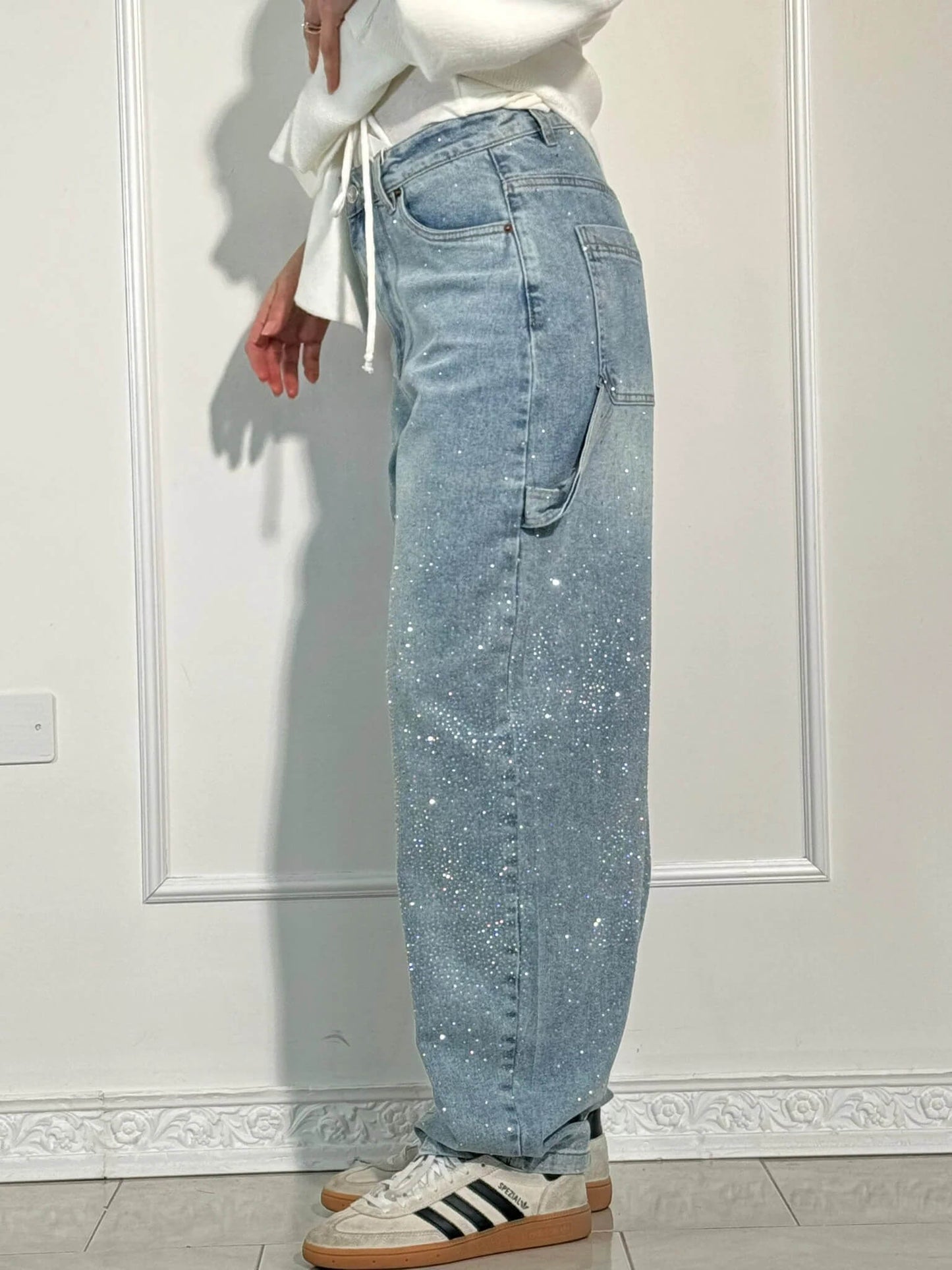 Pantalon Femme Largeur Confort Printemps