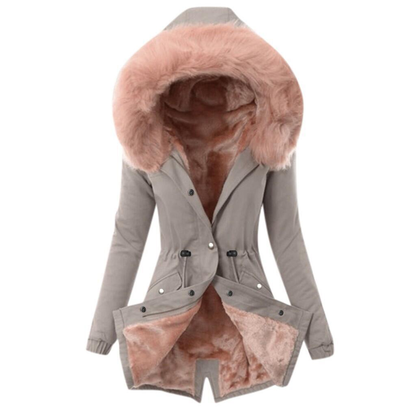 Veste Femme Hivernale Doublée et Chaude