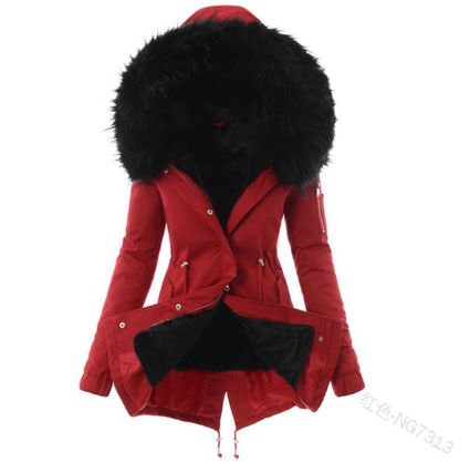 Veste Femme Hivernale Doublée et Chaude