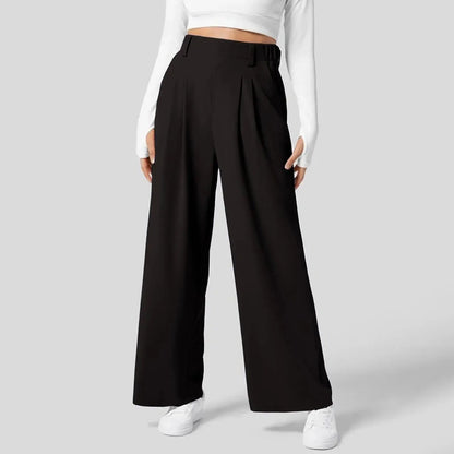 Pantalon de sport élastique noir - BerlinGlamour