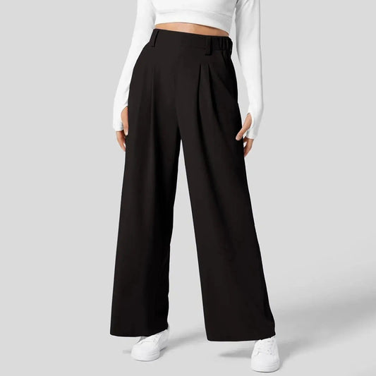 Pantalon de sport élastique noir - BerlinGlamour