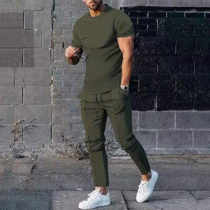 Vêtement Homme Décontracté - Ensemble 2 pièces Slim Fit