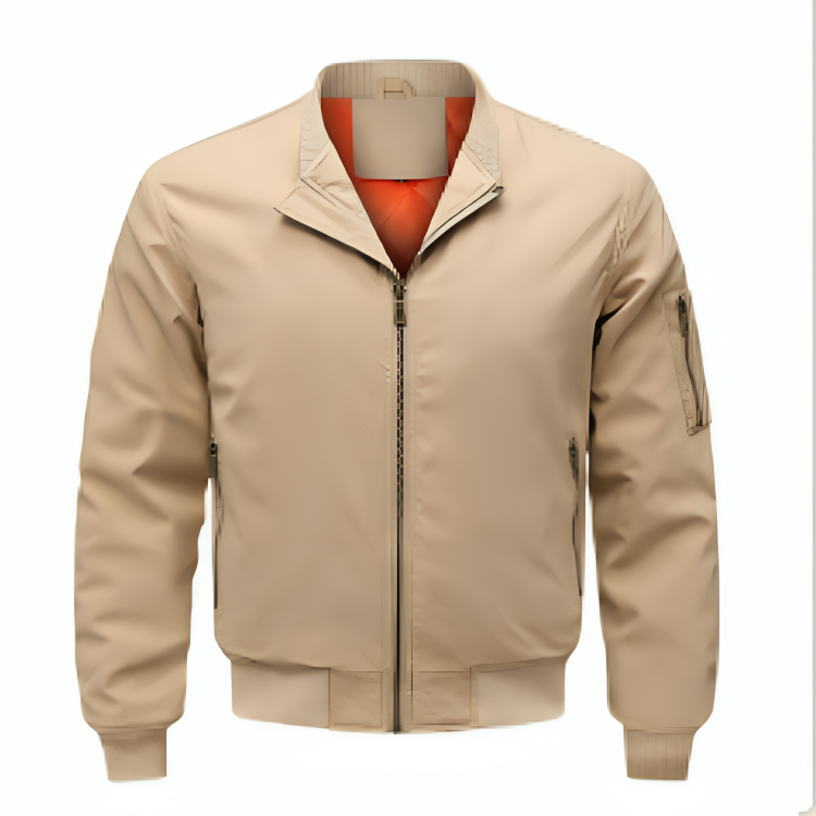 Veste de sport homme urbaine avec poches zippées