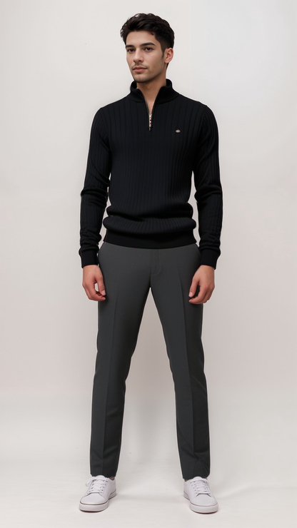 Pull à Capuche Zippé pour Homme - BerlinGlamour