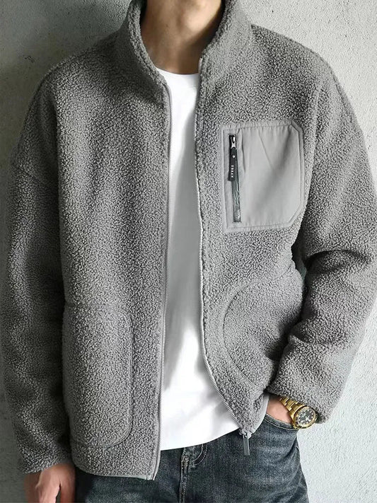 Veste polaire homme douce et chaude pour hiver - PanierRoyale