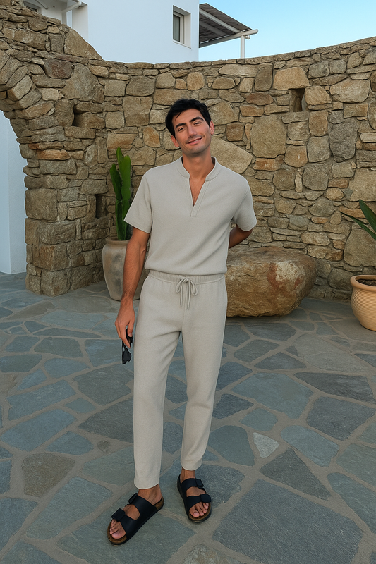 Ensemble Lounge Homme Moderne | Polo et Pantalon Confort - BerlinGlamour