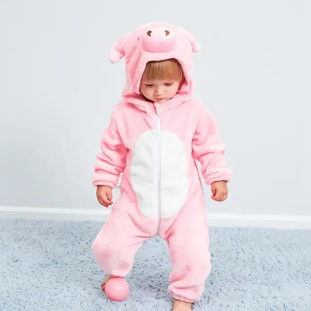 Costume Bébé Peluche Jungle Amusant
