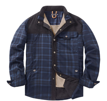 Veste Flanelle Homme Élégante et Chaude