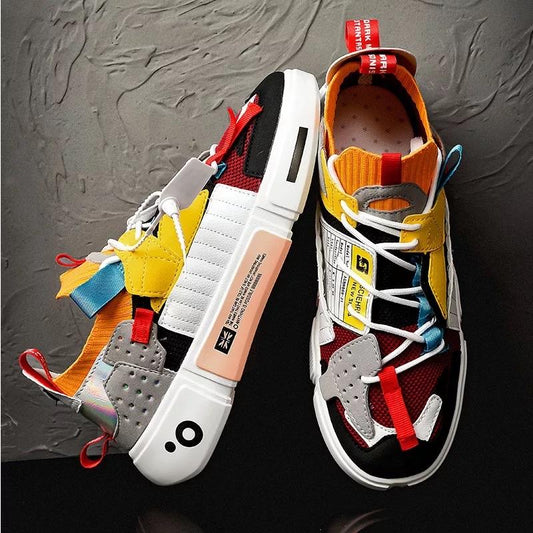 Baskets Homme Couleur Vibrante - BerlinGlamour