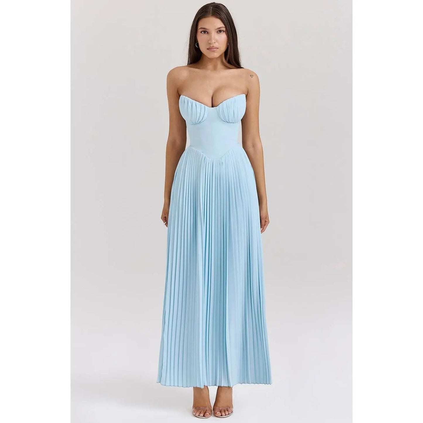 Robe de Soirée Épaules Dévoilées Grande Taille - BerlinGlamour