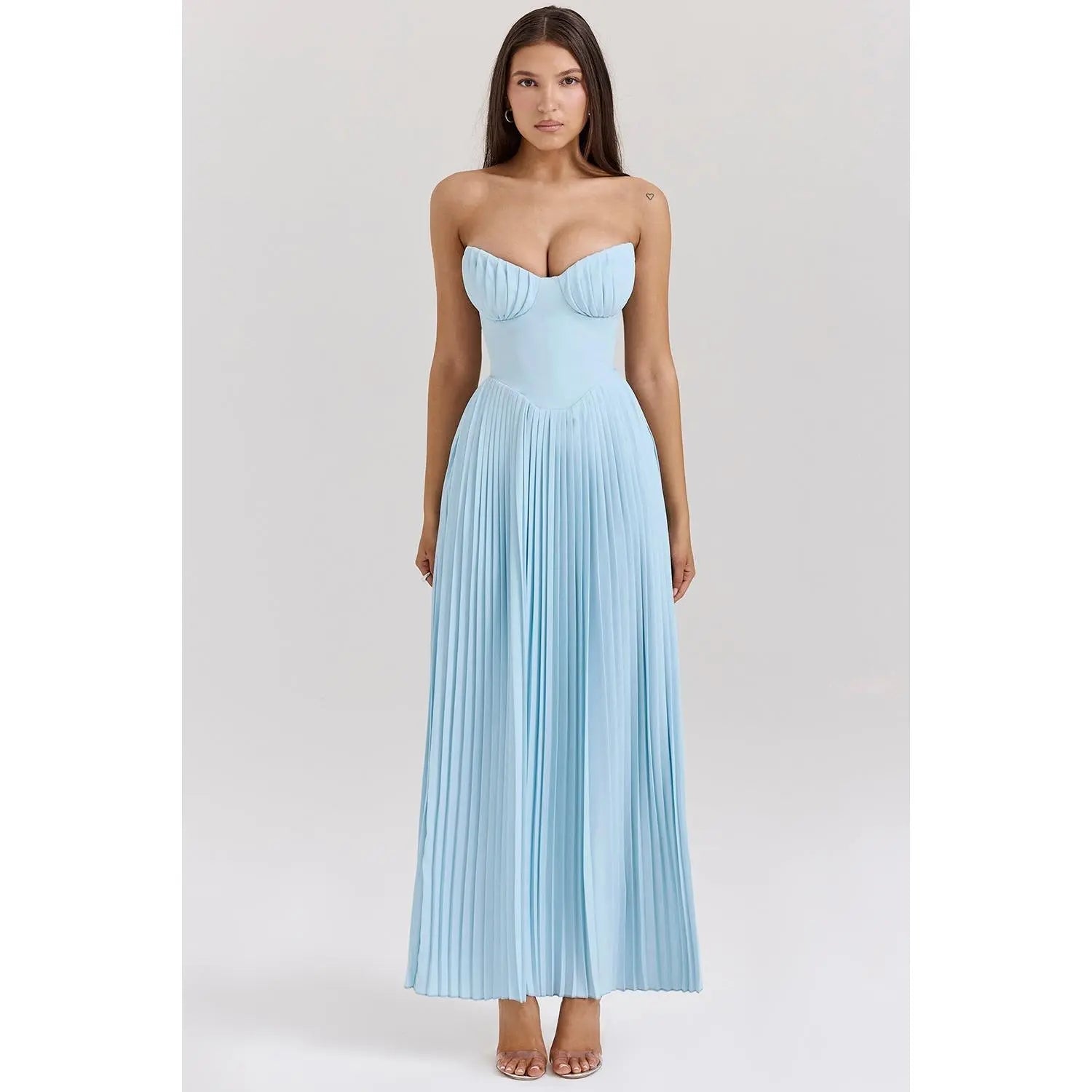 Robe de Soirée Épaules Dévoilées Grande Taille - BerlinGlamour