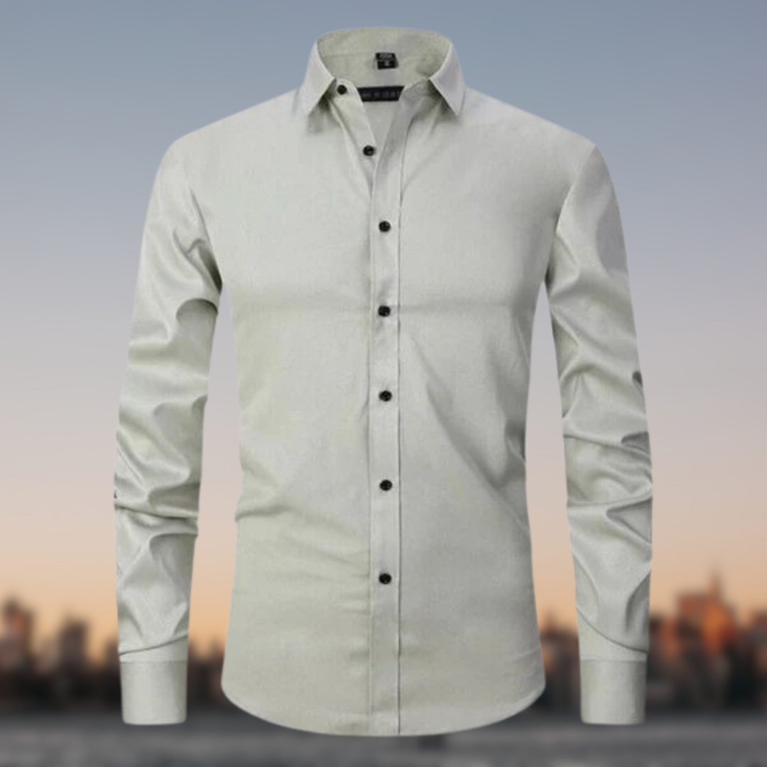 Chemise Blanche Classique en Coton pour Femme