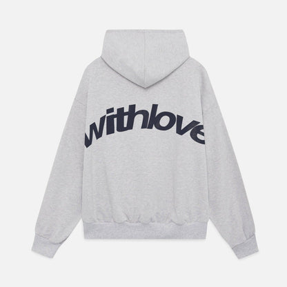 Sweat à capuche femme Oversize Marine