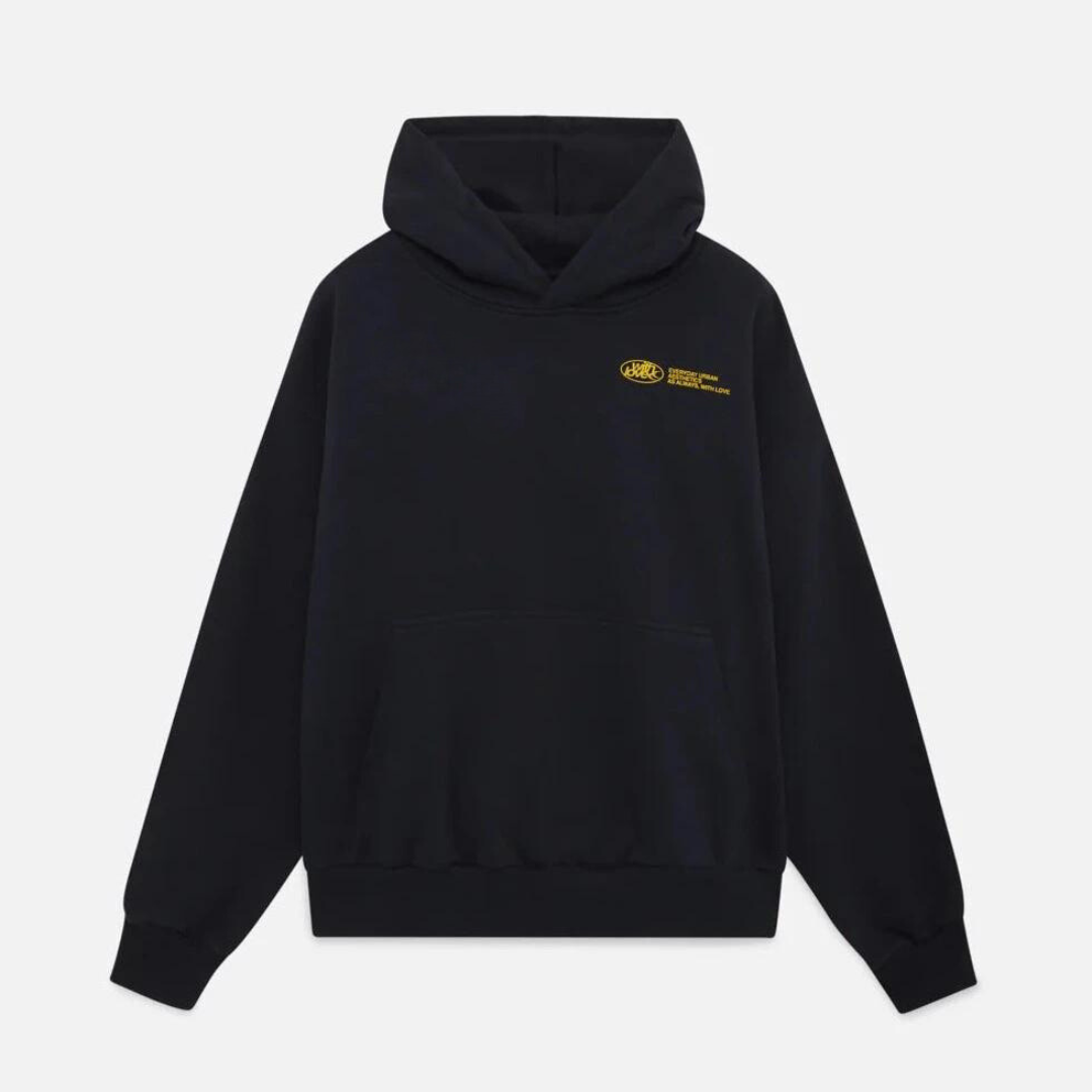 Sweat à capuche Oversized avec impression Avec Amour