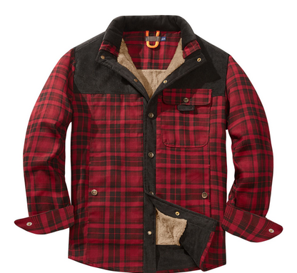 Veste Flanelle Homme Élégante et Chaude