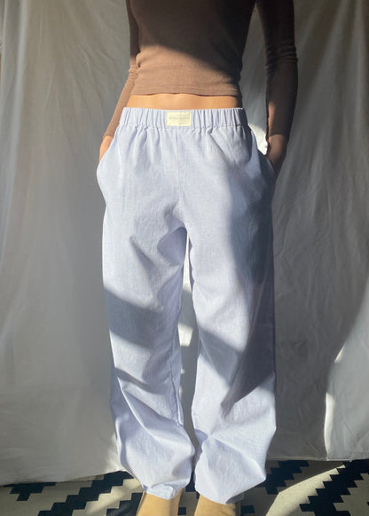 Pantalon décontracté taille haute confortable homme