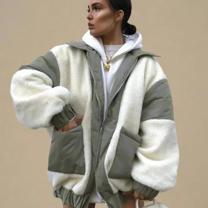 Veste Hiver Chaude et Confortable avec Manches Longues - PanierRoyale