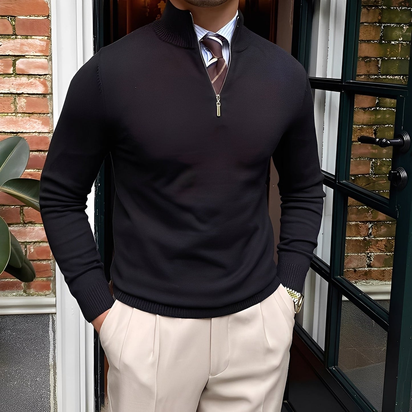 Pull Capuchon Sport Homme Hiver Chaud