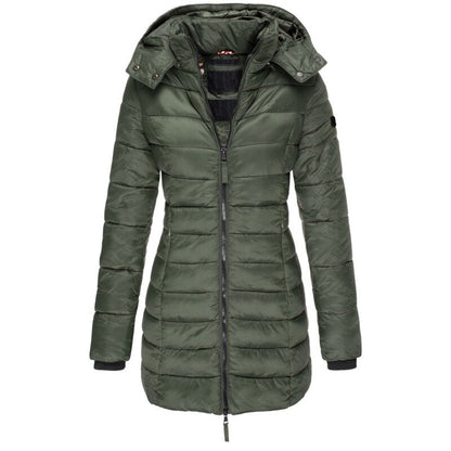 Veste Doudoune D’Hiver Moderne Pour Femme | Avec Capuche