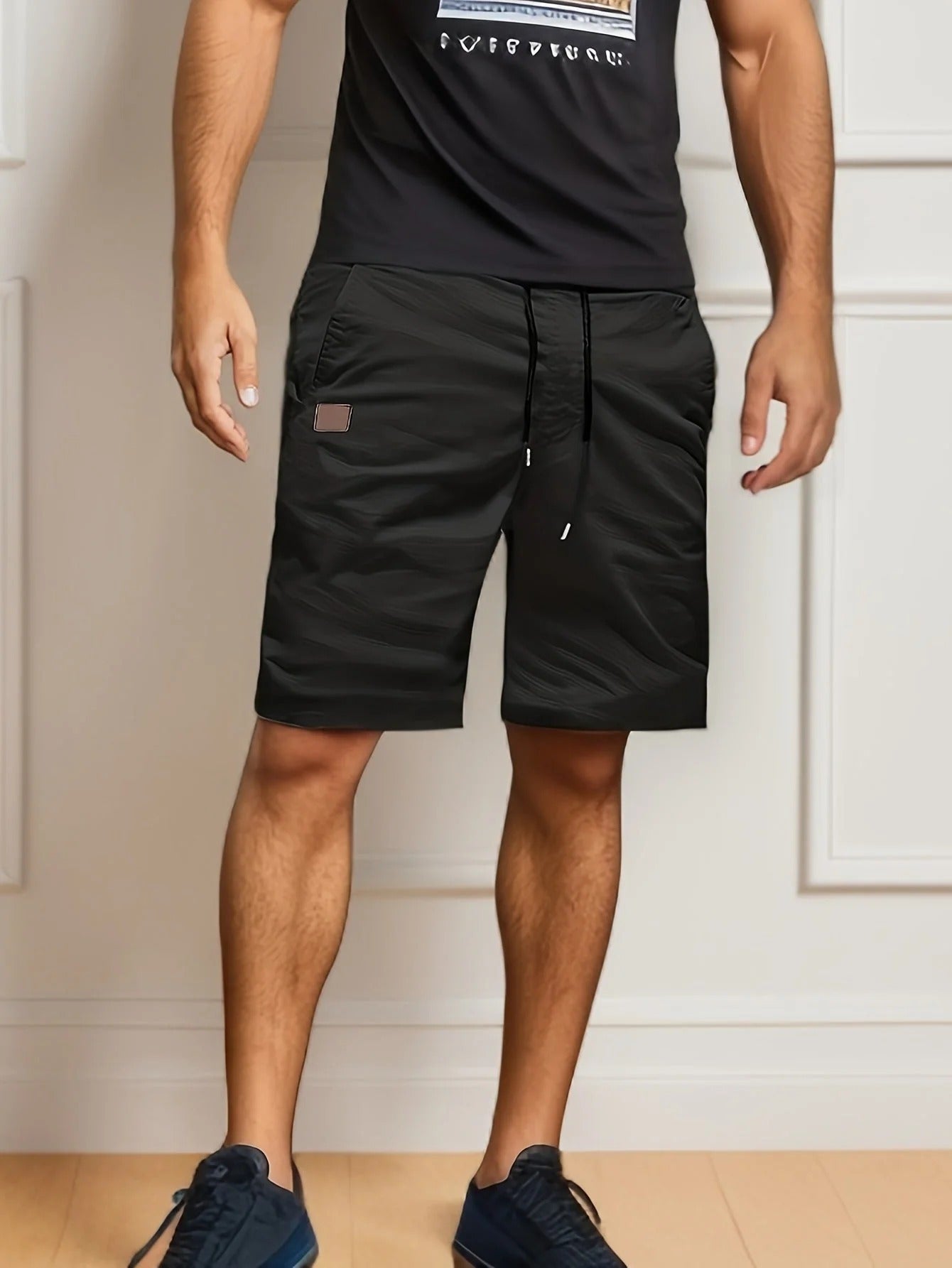 Pantalon Court Homme Linéaire pour Été - PanierRoyale