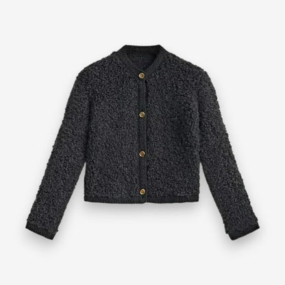 Cardigan Femme Manches Longues Taille Slim