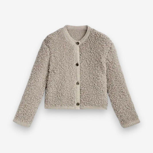 Cardigan Femme Manches Longues Taille Slim - PanierRoyale