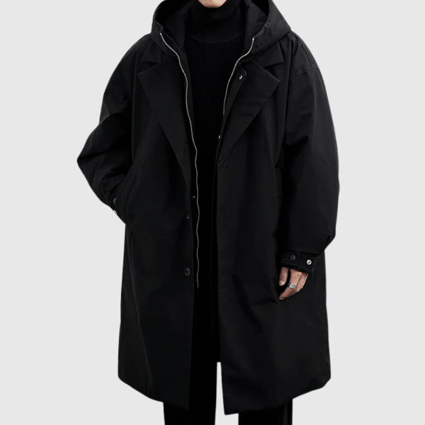 Parka Homme Imperméable avec Capuche pour Pluie - PanierRoyale