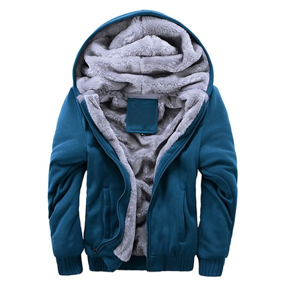 Sweat à Capuche Homme Hiver Doux et Chaud