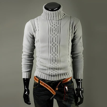 Pull Col Roulé Casual Homme - PanierRoyale