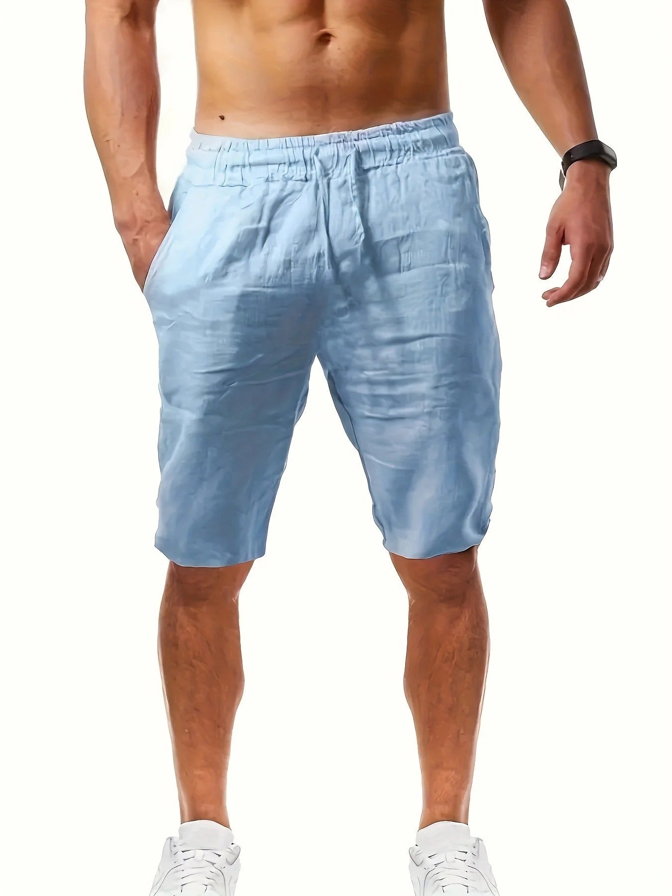 Short Homme Décontracté Élastique pour Été