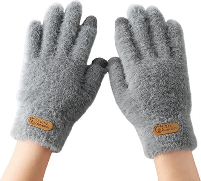 Gants Hiver Touch pour Femme avec Accès Téléphone