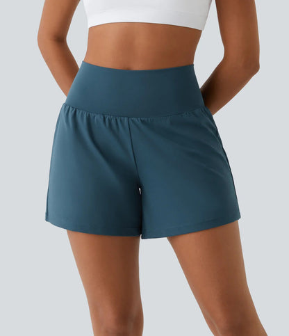 Short de Yoga Femme Élastique et Confortable pour Sport - PanierRoyale