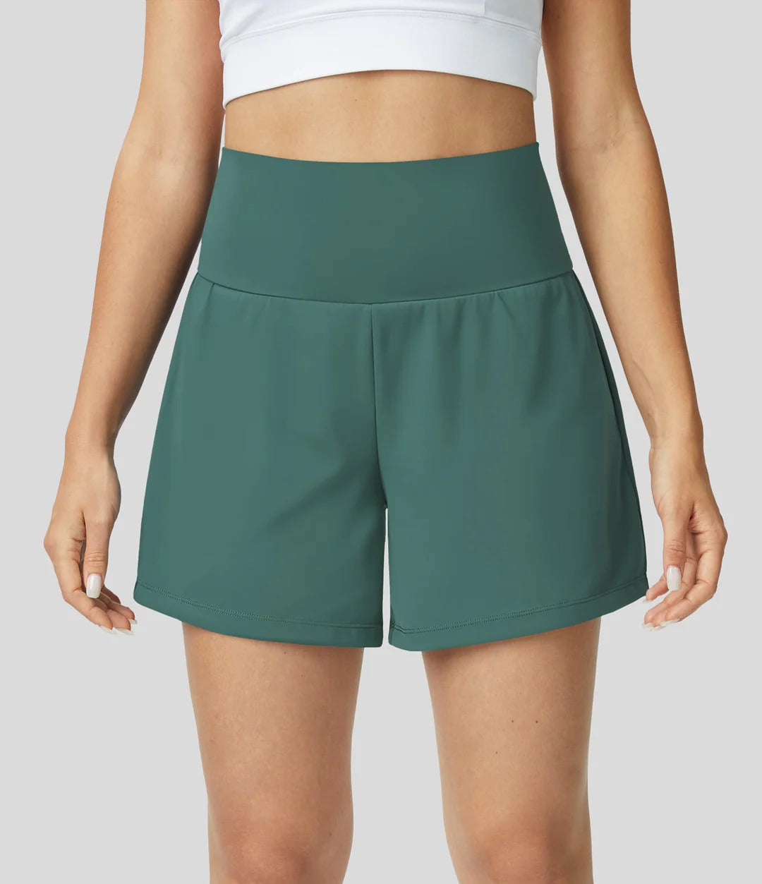 Short de Yoga Femme Élastique et Confortable pour Sport
