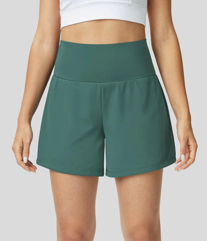 Short de Yoga Femme Élastique et Confortable pour Sport