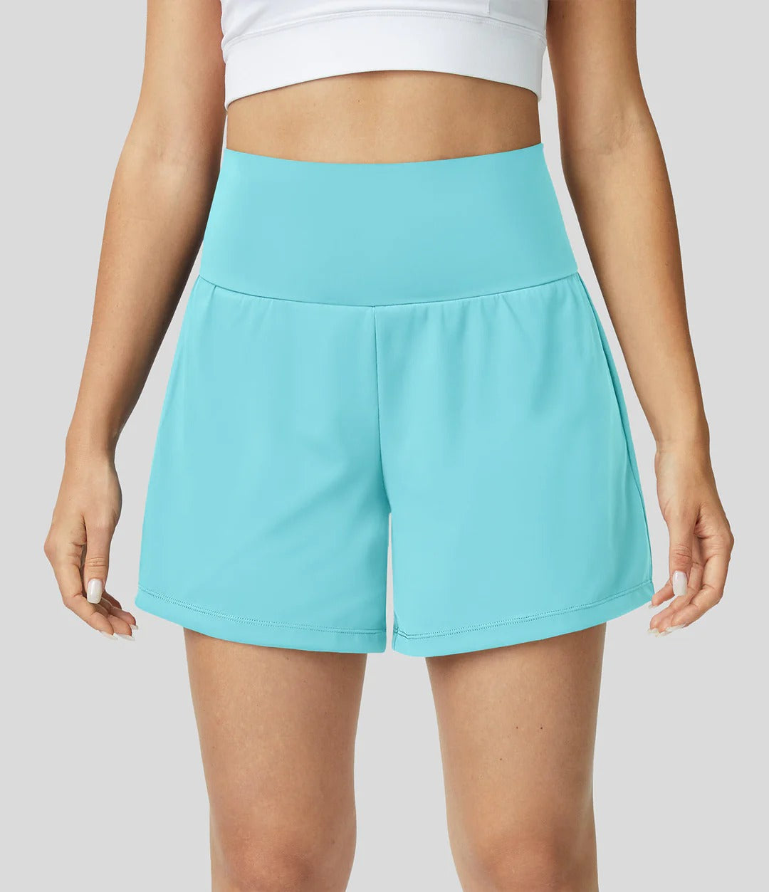 Short de Yoga Femme Élastique et Confortable pour Sport
